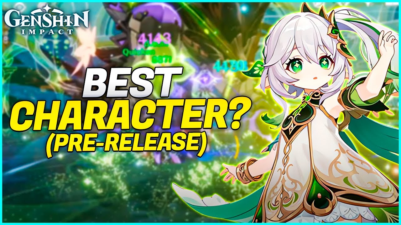 Nahida LOOK REALLY INSANE!! pre-release analysis