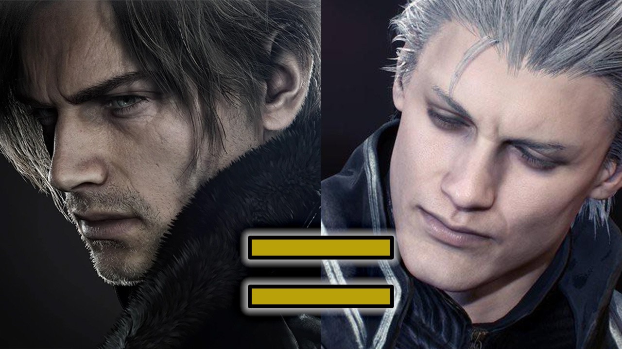 RE9 Leon idles like Vergil