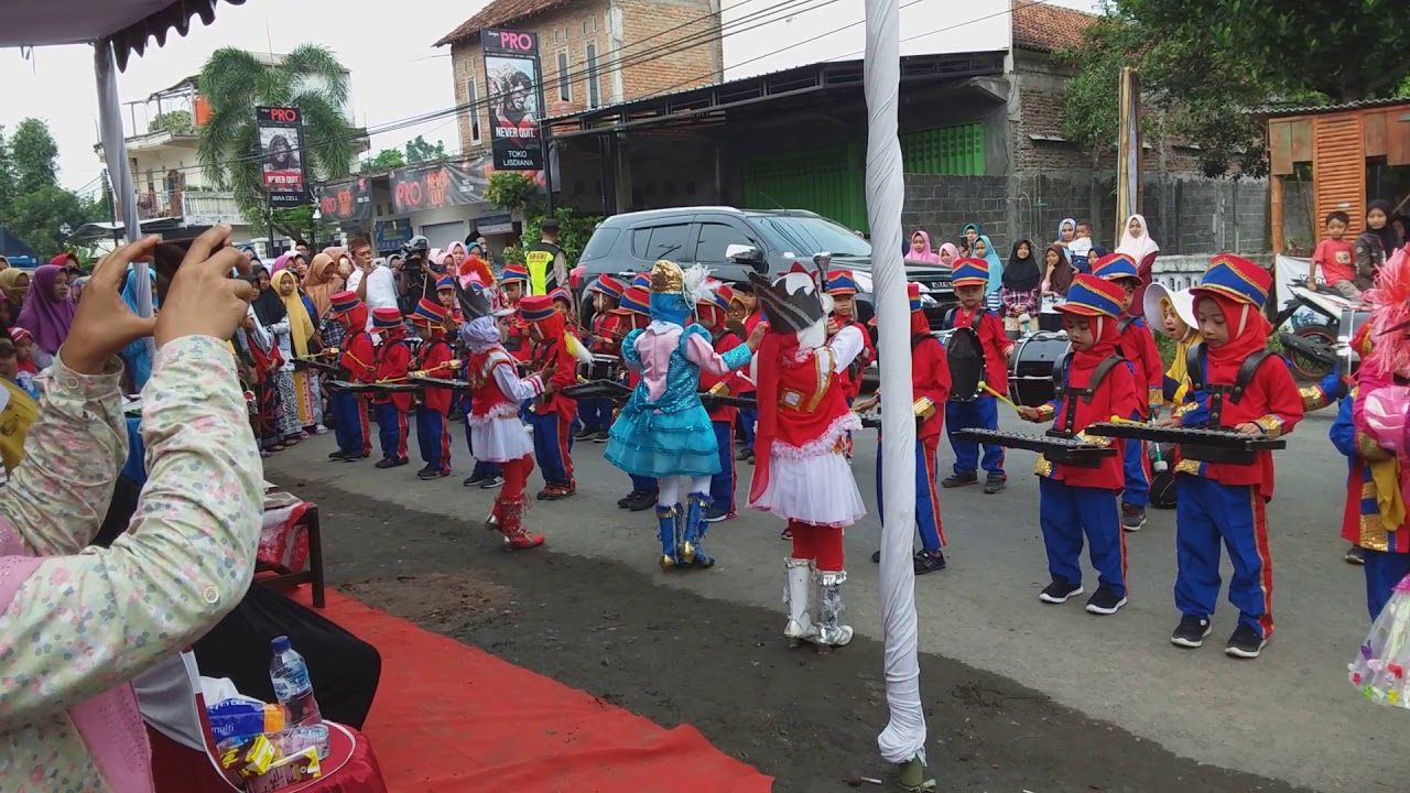 Drum Band GITA NADA AL FALAH lagu Yaa Lal Wathon 2019