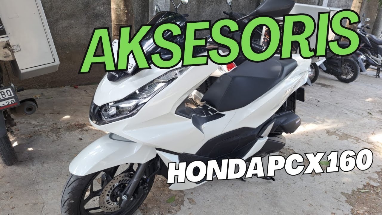 Aksesoris Honda PCX 160 2024 | #DAILYVLOG