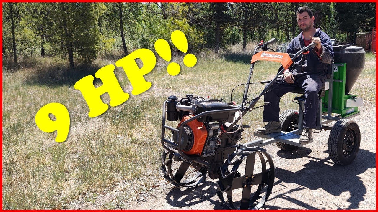 ✅Трактор-культиватор Kawell INTA №9 HP МИНИ-ТРАКТОР!!