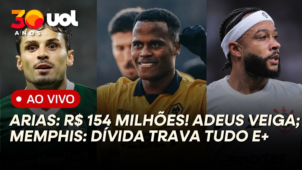 PALMEIRAS OFERTA R$154 MILHÕES POR ARIAS! ADEUS A VEIGA! PALMEIRAS X RIVAL INDIGESTO! CORINTHIANS E+