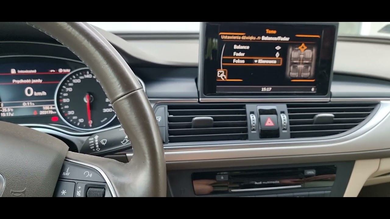 Audi A6 C7 Audio System HX200SQ em evo3