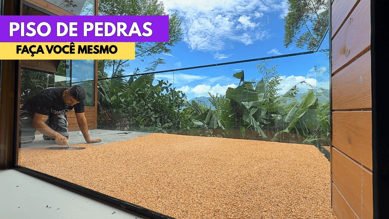 Piso de Pedras do futuro, MELHOR piso para ÁREA EXTERNA que existe