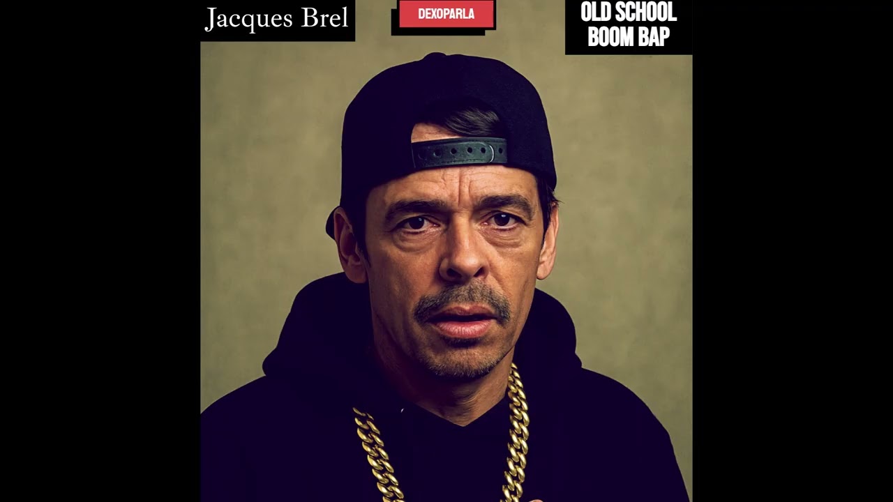 Jacques Brel le premier rappeur ? version Old School boom bap