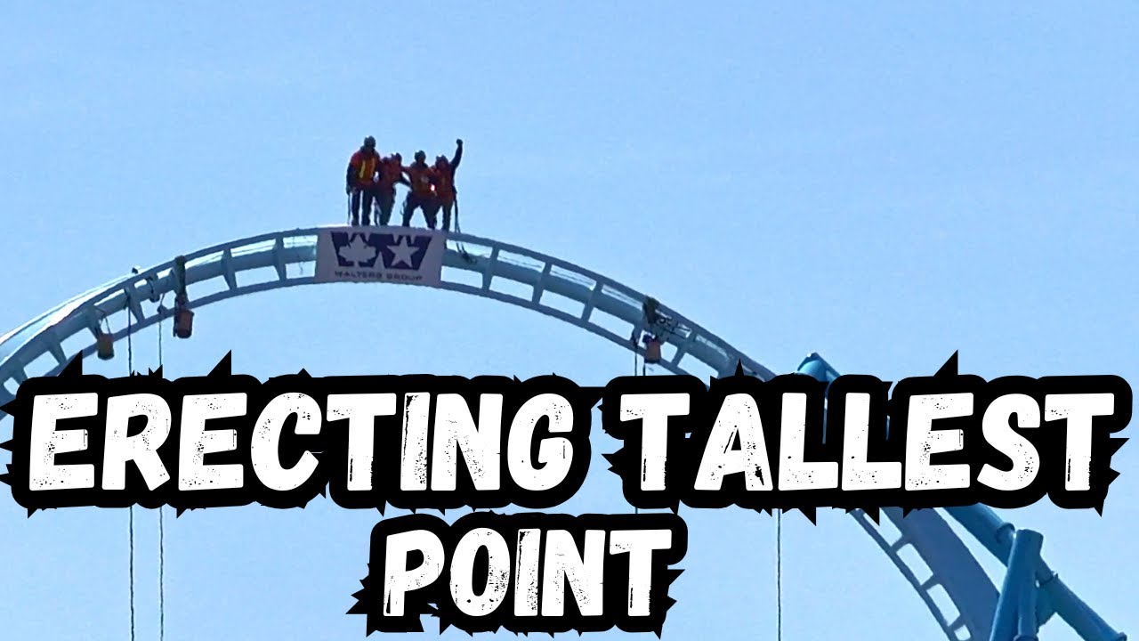 How Do They Build These MASSIVE Roller Coaster Elements?