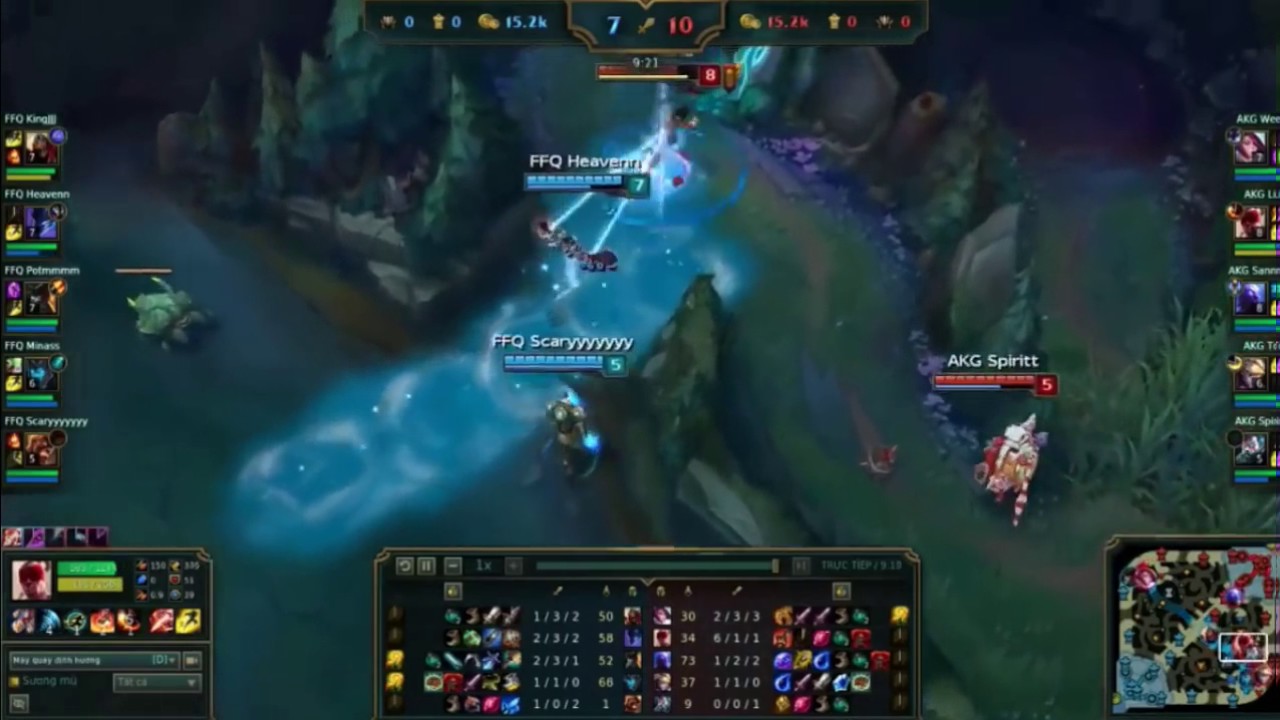 V&ograve;ng Loại VCSA 2017 Game 2 FFQ vs AKG Trận Thua Đầu Ti&ecirc;n