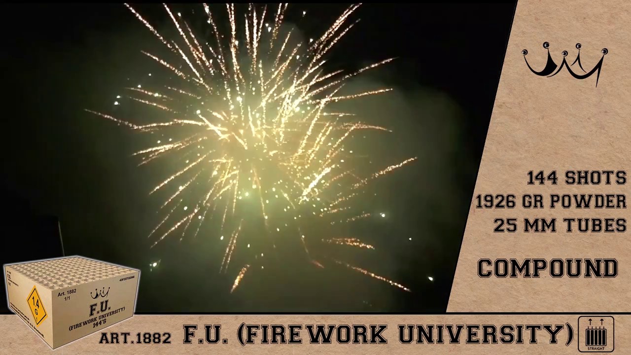 1882   F U  Firework University