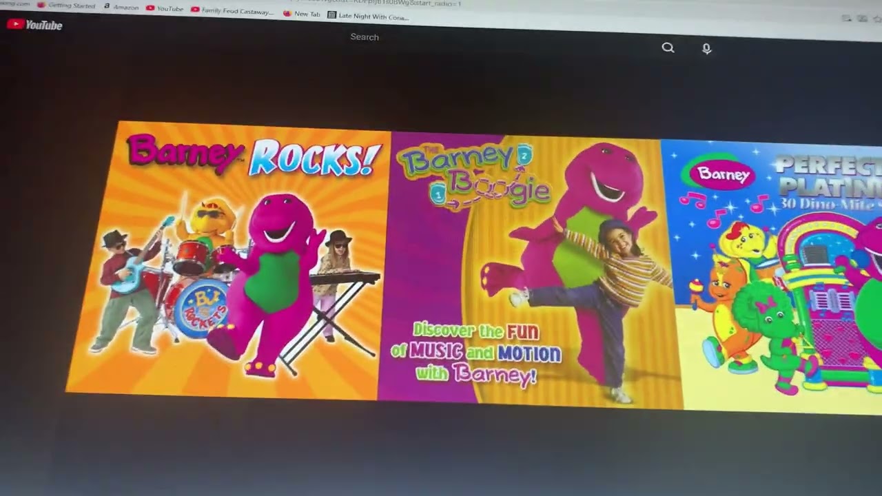 Dragon Tales Barney The Dino Dance