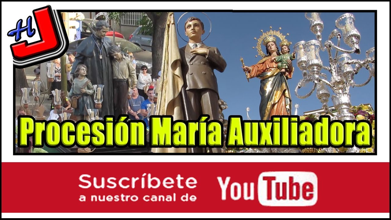Procesión de Sto Domingo Savio, Don Bosco y María Auxiliadora 2017