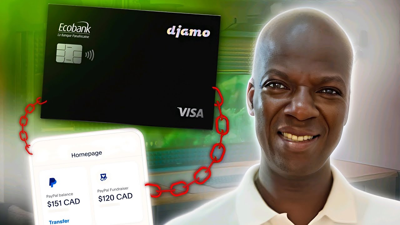 Comment Ouvrir Un Compte Djamo et Avoir une carte Virtuelle pour PayPal au Sénégal ( En Wolof )