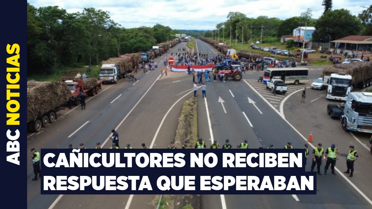 Petropar rescinde contrato para nuevo tren de molienda y ca&ntilde;icultores mantienen cierre en Ruta PY02