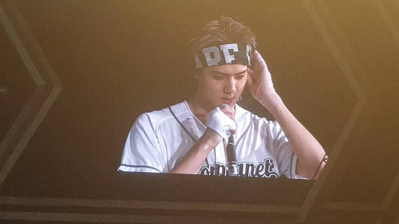 160910 EXOrDIUMinBKK Xiumin Baekhyun Sehun Ment 3