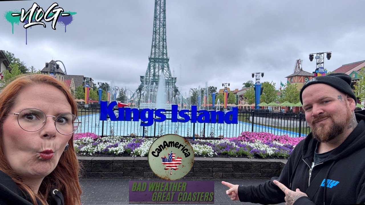 Nur große Top ACHTERBAHNEN! Spaß & Shopping Tour in KINGS ISLAND - Ride Review VLOG