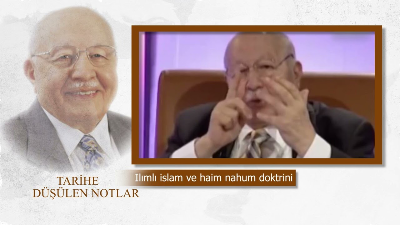 Ilımlı İslam ve Haim Nahum Doktrini - Tarihe Düşülen Notlar