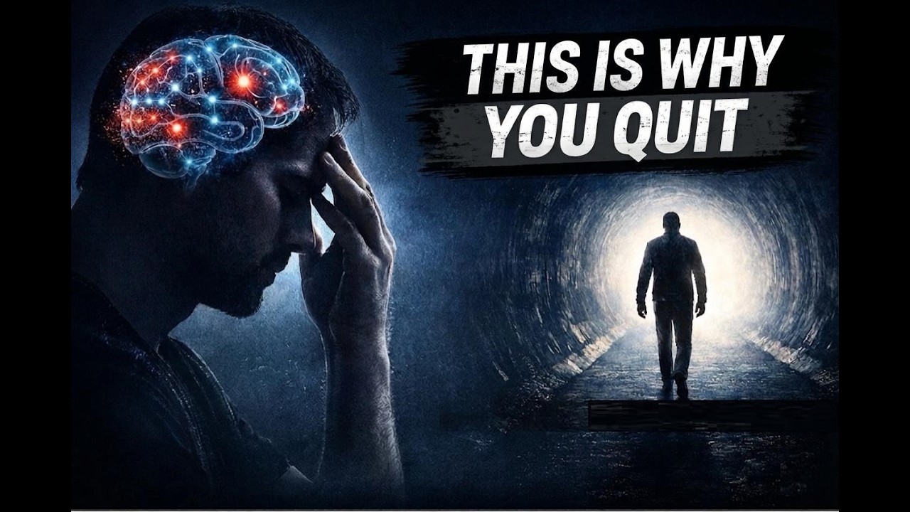 you did not fail ,your mind made you quit #MindsetPsychology #SelfDoubt #WhyPeopleQuit