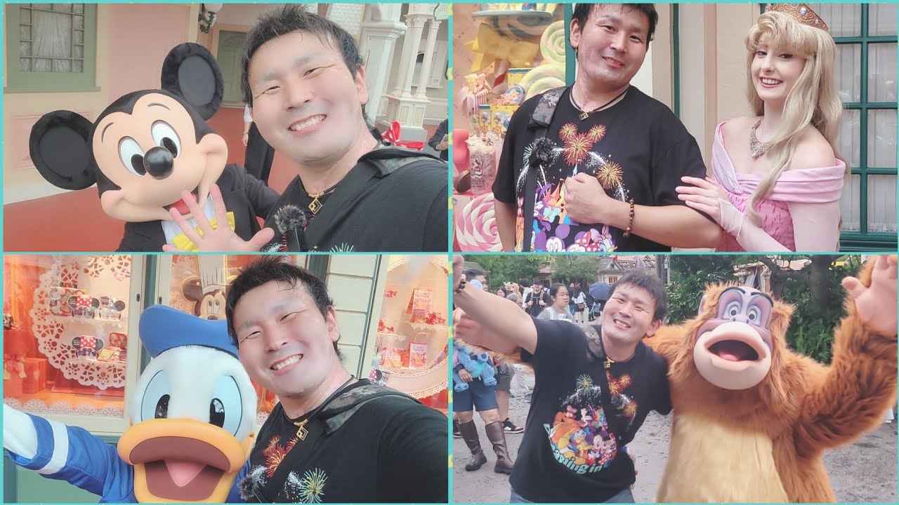 【全力グリ】20キャラグリするまで帰れません！グリ充！ディズニーランドでグリ企画！TDLはキャラクターグリーティングの天国！