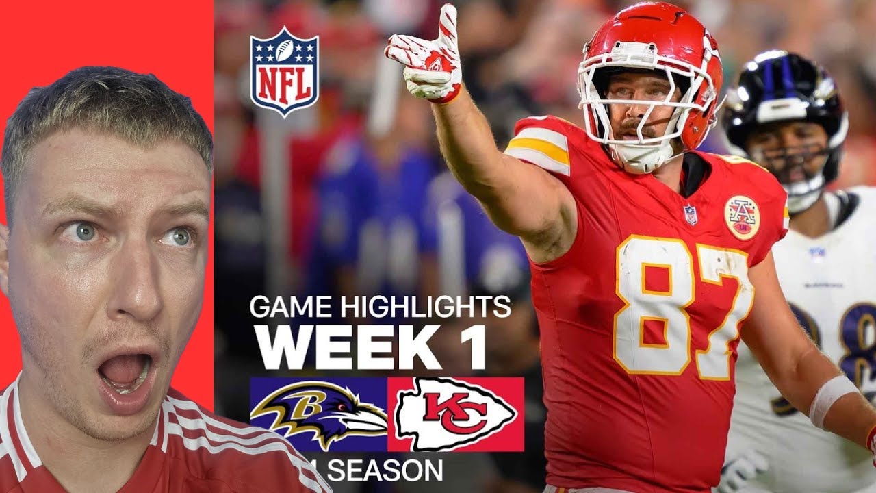 British Guy Reacts To Baltimore Ravens vs. Kansas City Chiefs Game Highlights