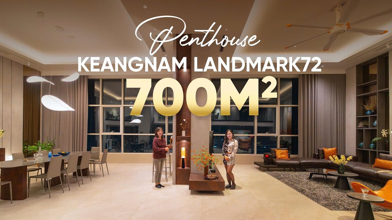 CHOÁNG NGỢP Căn Penthouse 700m2 "Đỉnh Cao" Tại Keangnam Landmark 72