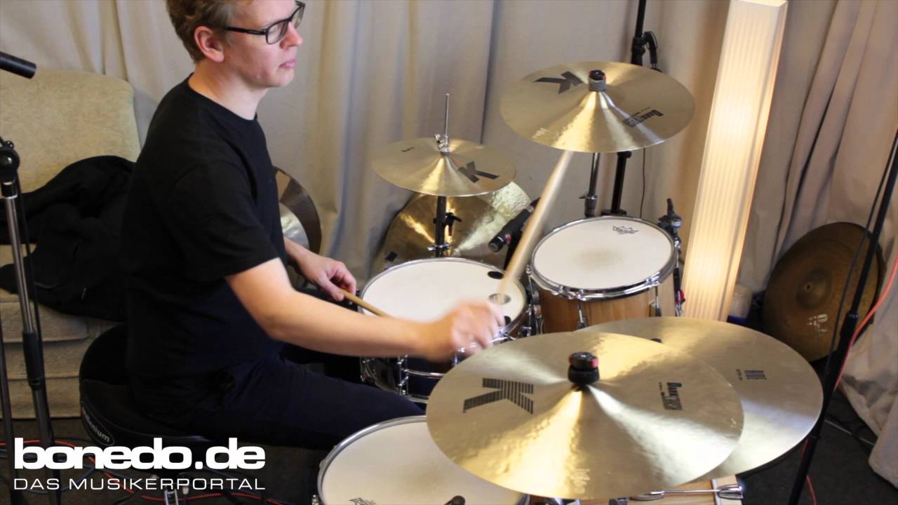 Zildjian K Profi Promo Pack Cymbals Sound Demo (no talking)