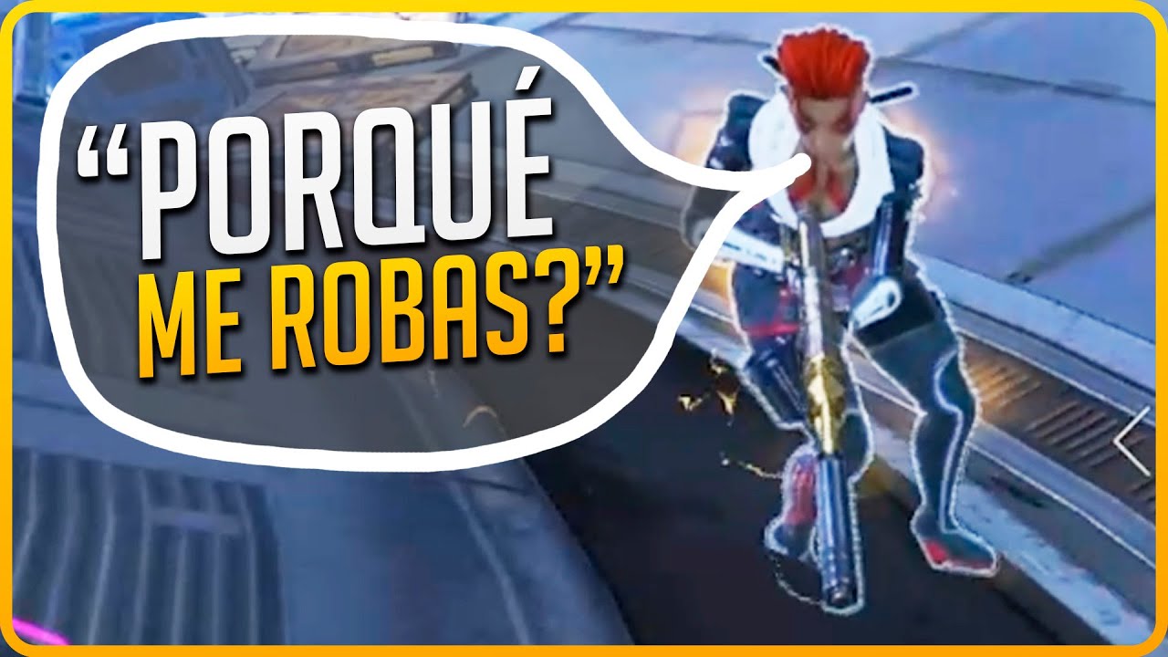 APEX LEGENDS: SE ENFADA POR COGER 