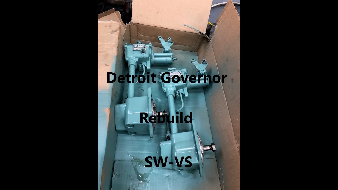 Detroit 53 Series Governor Rebuild (SW-VS)
