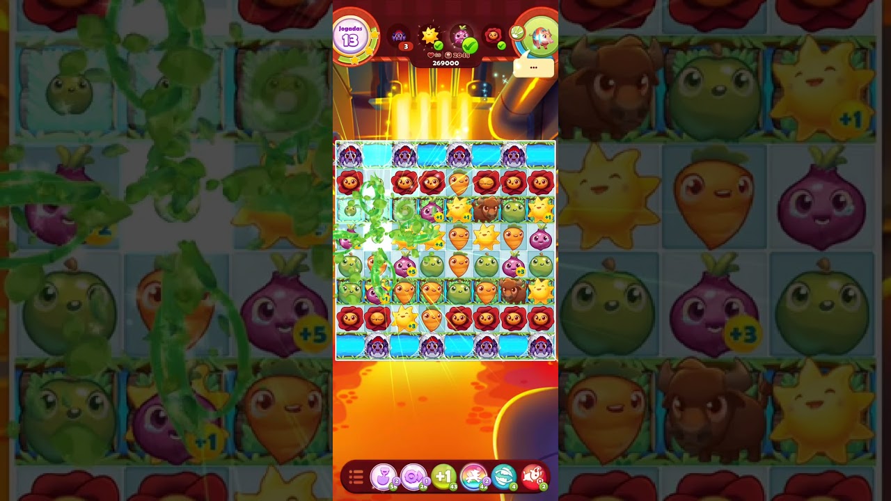 Farm Heroes Saga fase 2.048 #farmheroessaga 