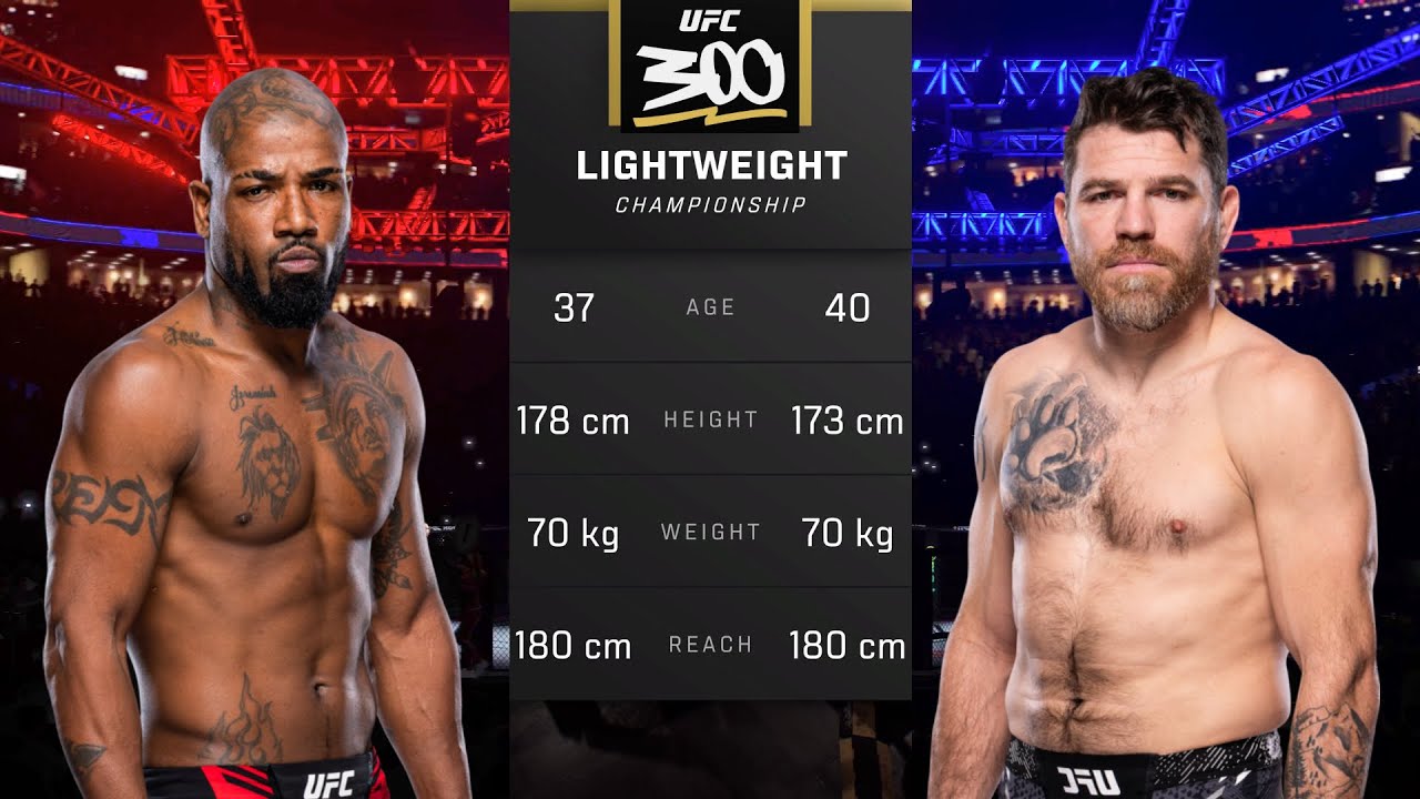 Bobby Green vs Jim Miller Full Fight - UFC 300 Fight Night