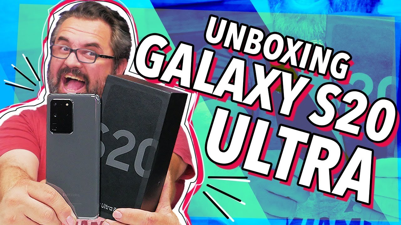 GALAXY S20 ULTRA: UNBOXING!