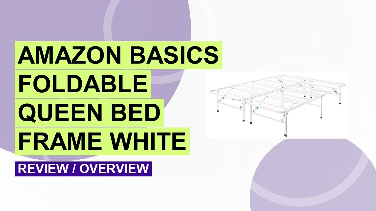 Amazon Basics Queen Platform Bed Frame Review: Durable, Foldable & Tool-Free Setup!