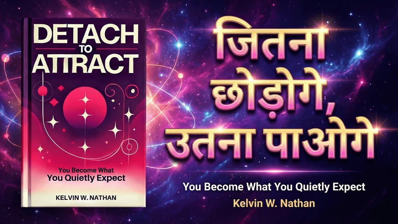 जितना छोड़ोगे, उतना पाओगे 😌 | Detach to Attract Full Audiobook | Kelvin W. Nathan | Hindi Audiobook