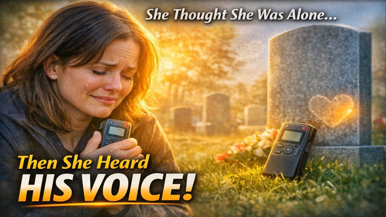 She Visited Her Husband’s Grave — Then Found His Hidden Voice Message I Motivational Story Hub