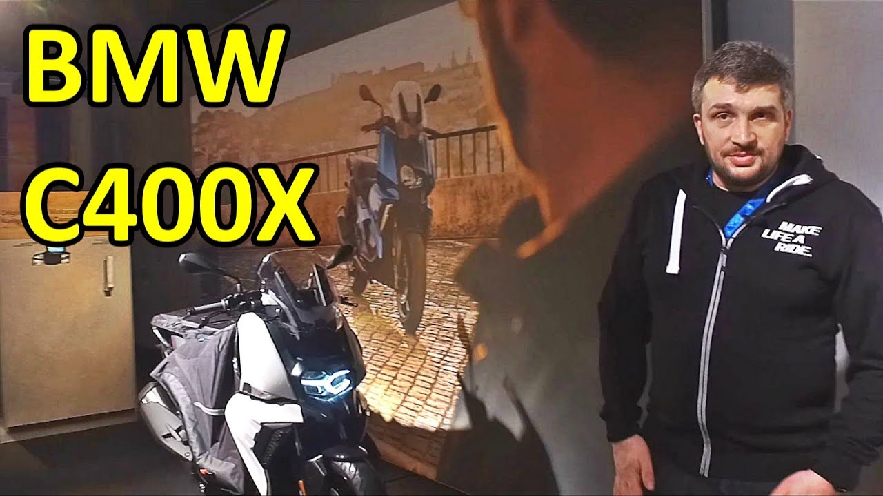 BMW C400X. Обзор, тест-райд и сравнение с Yamaha Xmax 400
