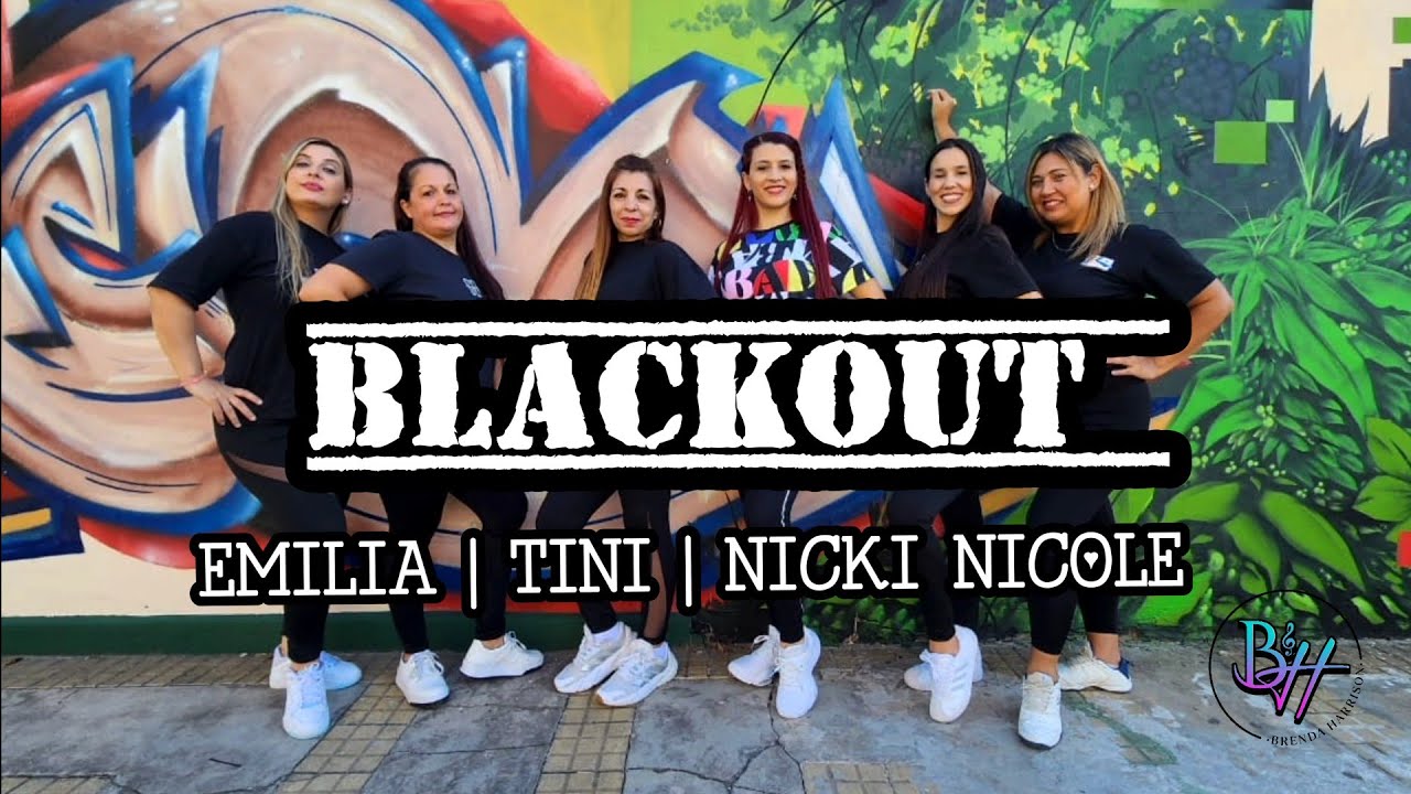 BLACKOUT - Emilia, TINI, Nicki Nicole / Coreografía de ZUMBA - BRENDA HARRISON