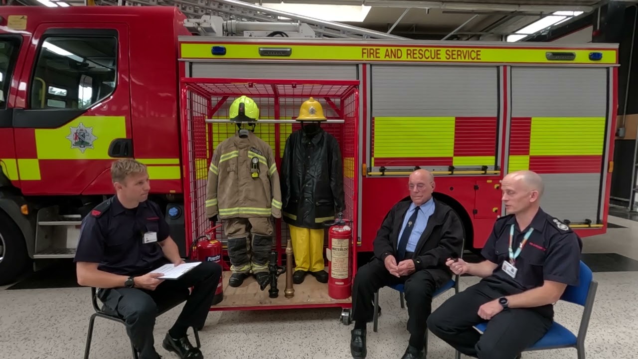 Oxfordshire FRS - CFO Rob MacDougall & retired CFO Maurice Johnson chat
