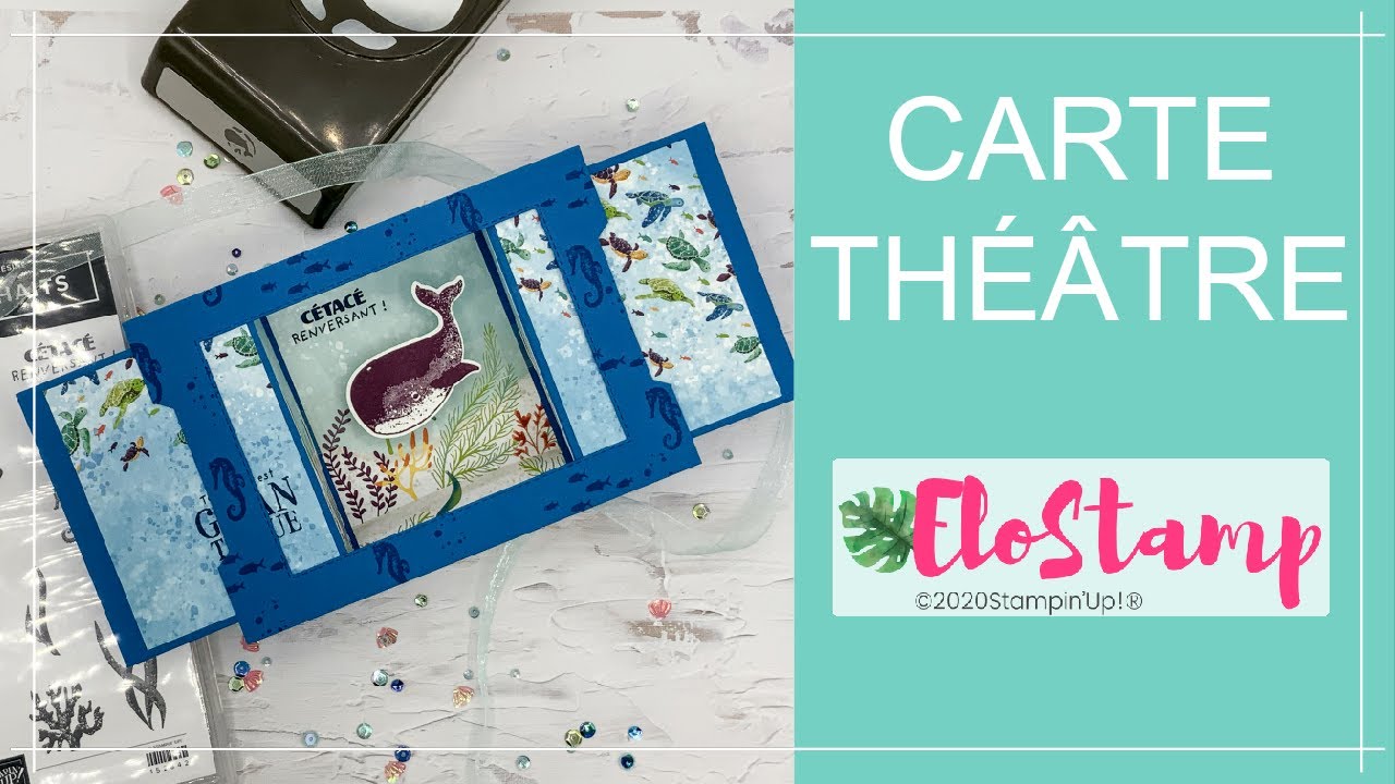 Tuto carte théâtre Trésors d’océan