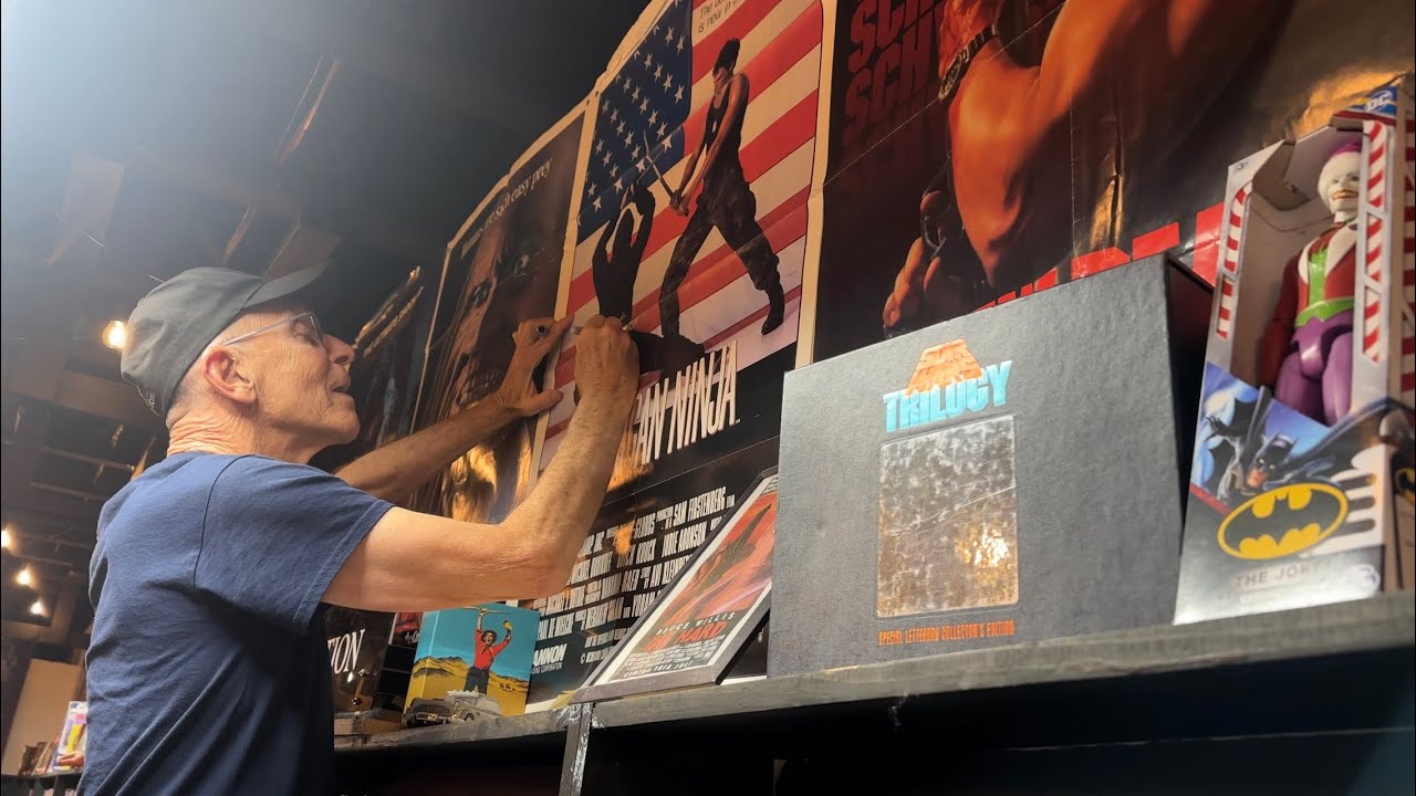 Sam Firstenberg at We Luv Video in Austin, TX