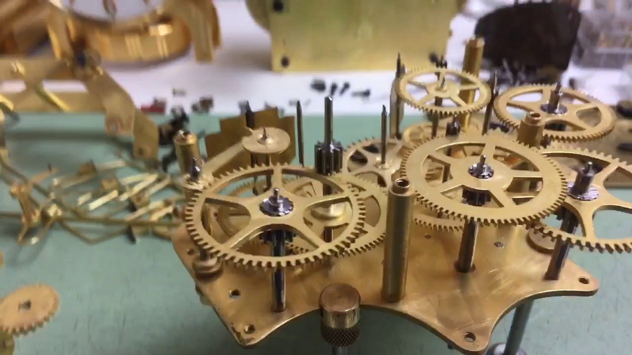 Short how to video Seth Thomas 113 GEARS