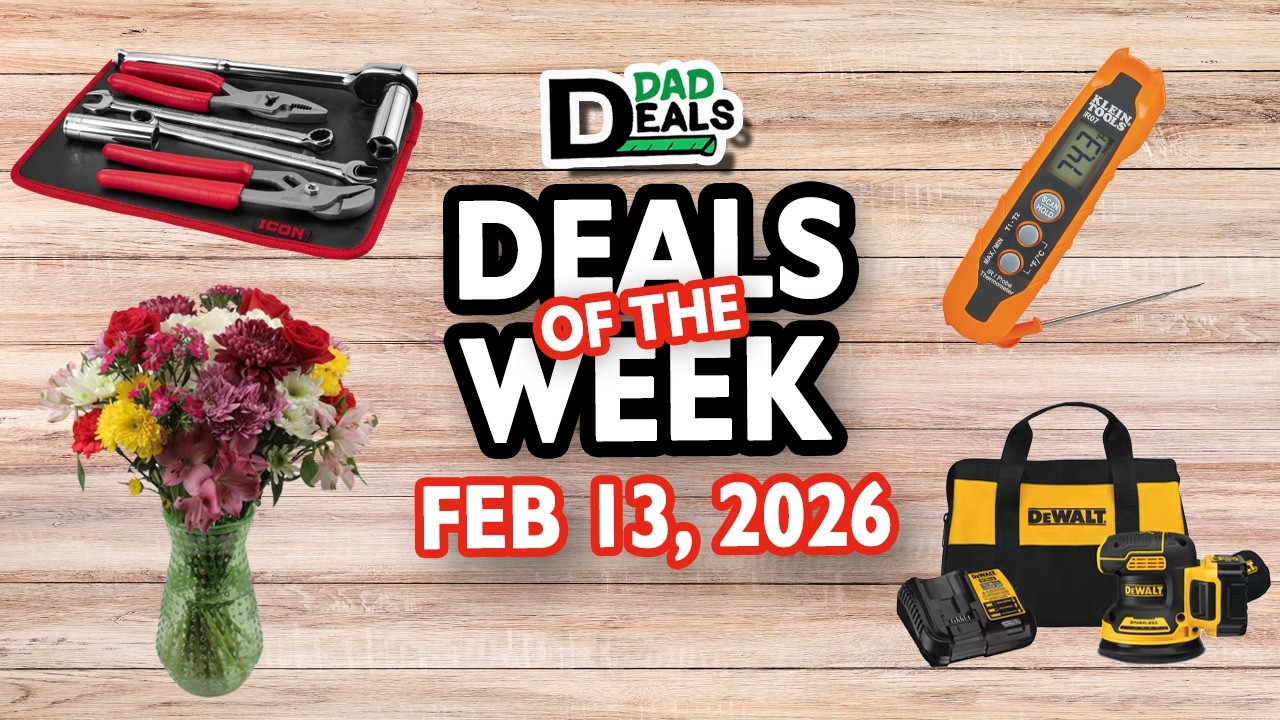 Top Dad Deals Of The Week at Harbor Freight, Lowe's, Home Depot & MORE! | 2/13/26