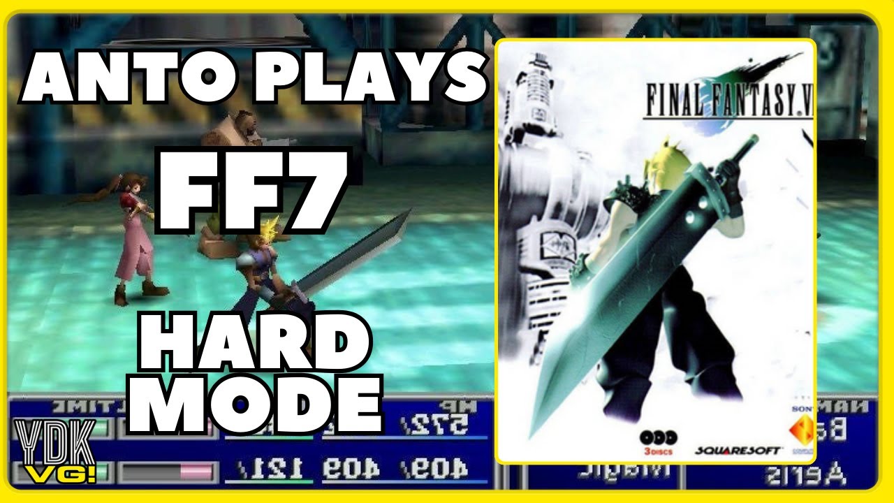 FF7 Challenge run with Anto!