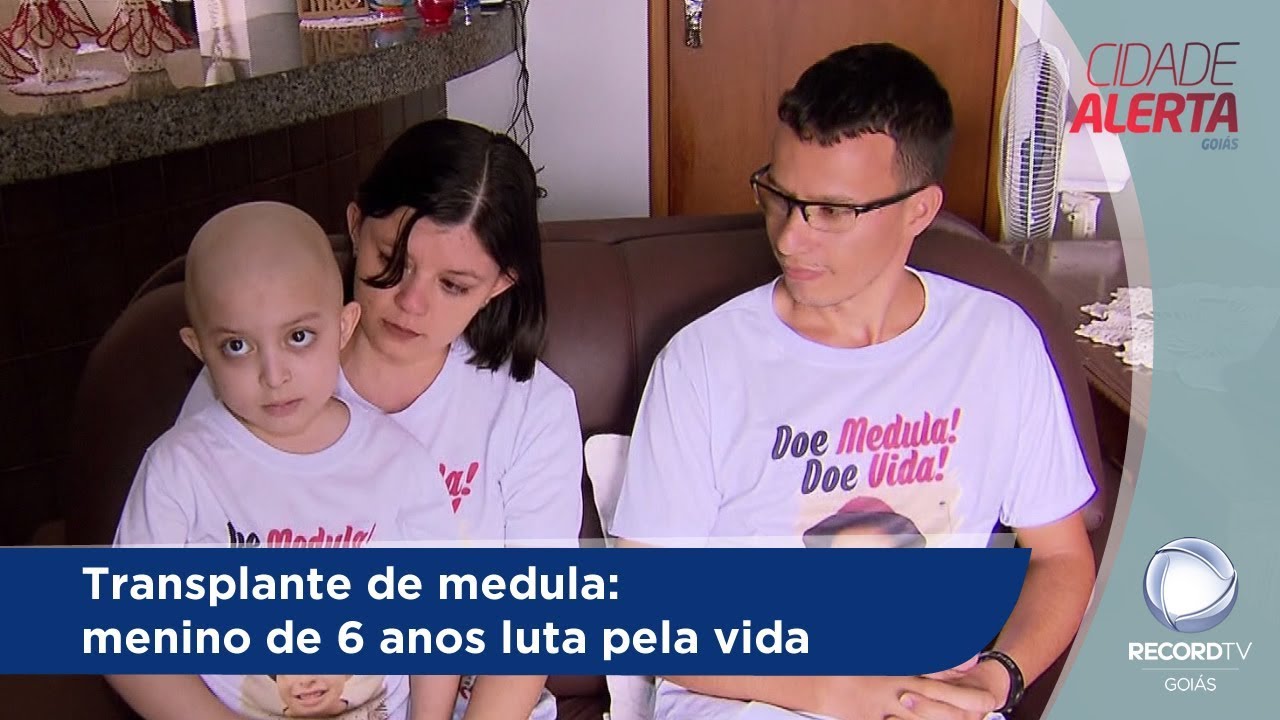 Transplante de medula: menino de 6 anos luta pela vida