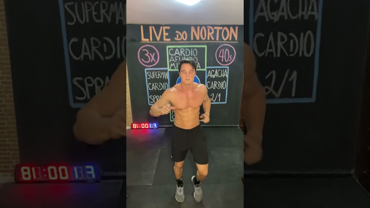 29/03/2021 Treino Norton Mello - live instagram