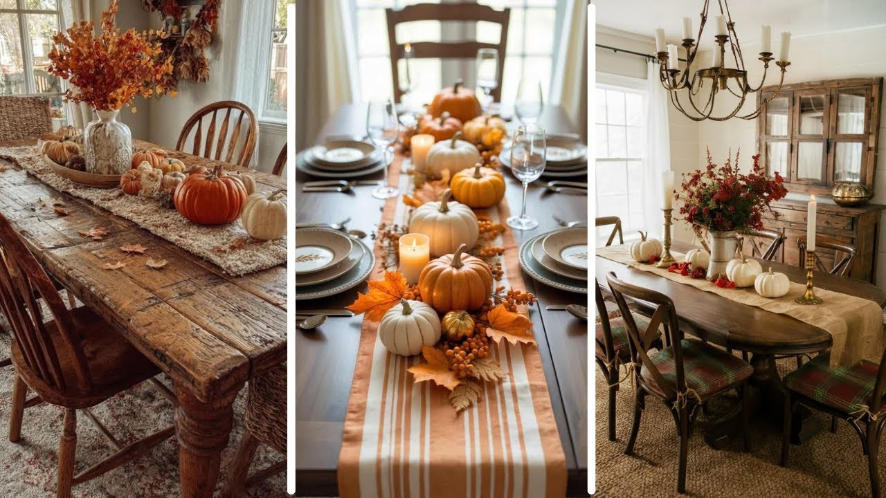 Farmhouse Dining Room Ideas for Fall Gatherings