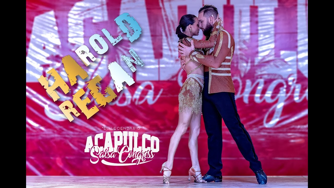 Harold y Regan Bachata Cabaret Acapulco Salsa Congress 2018 (Tan Lejos de mi, Dani J)