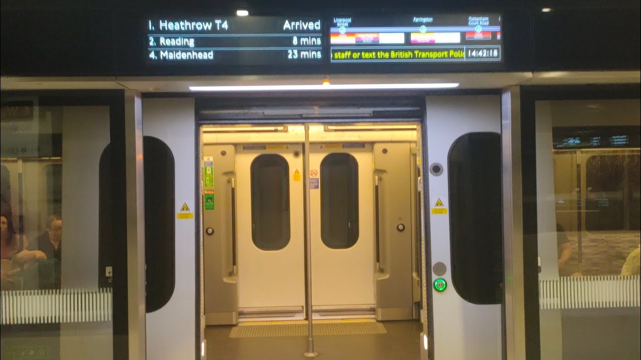 Elizabeth line: Trains at Woolwich