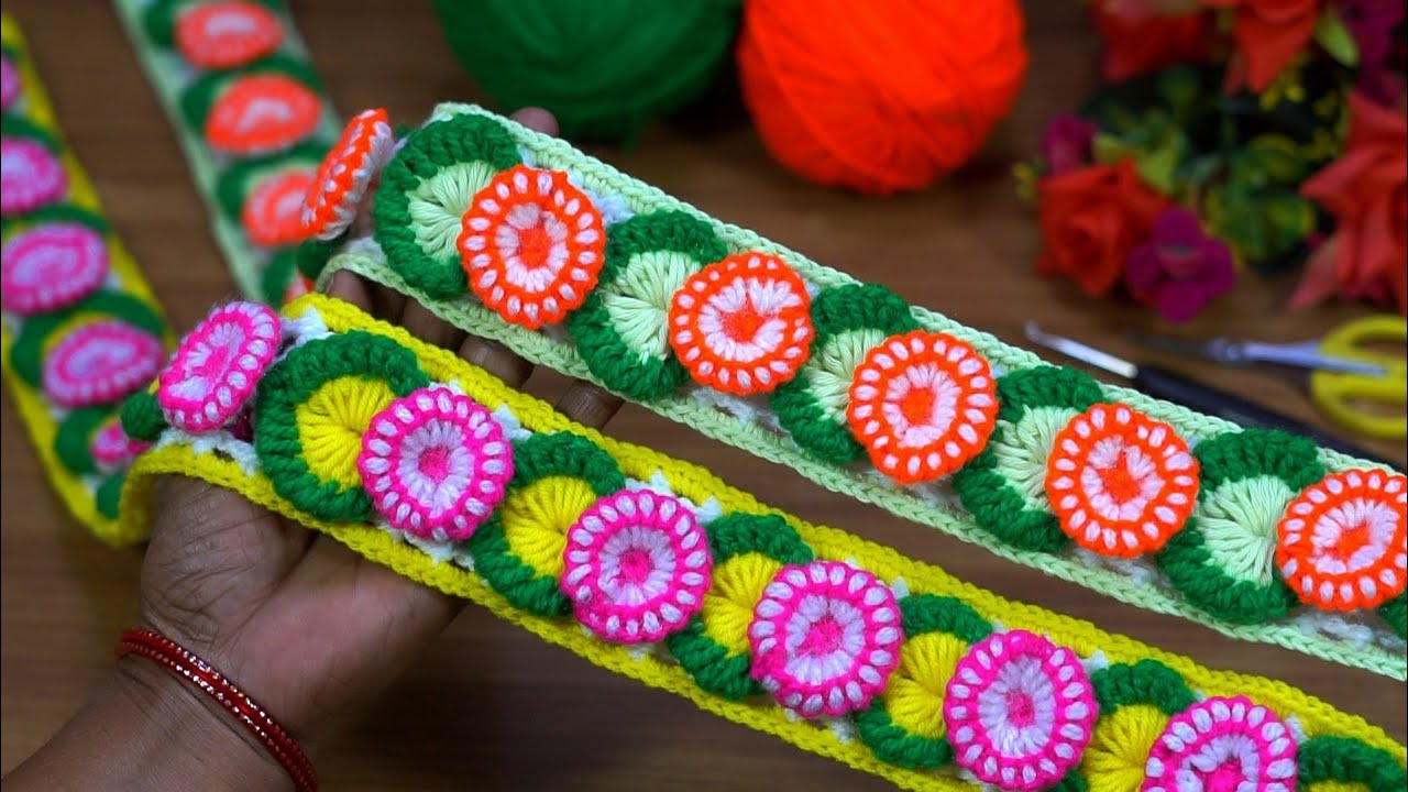 Fantastic°!!🌸 Crochet Toran Patti Design | Easy Step by Step | Beginners Friendly
