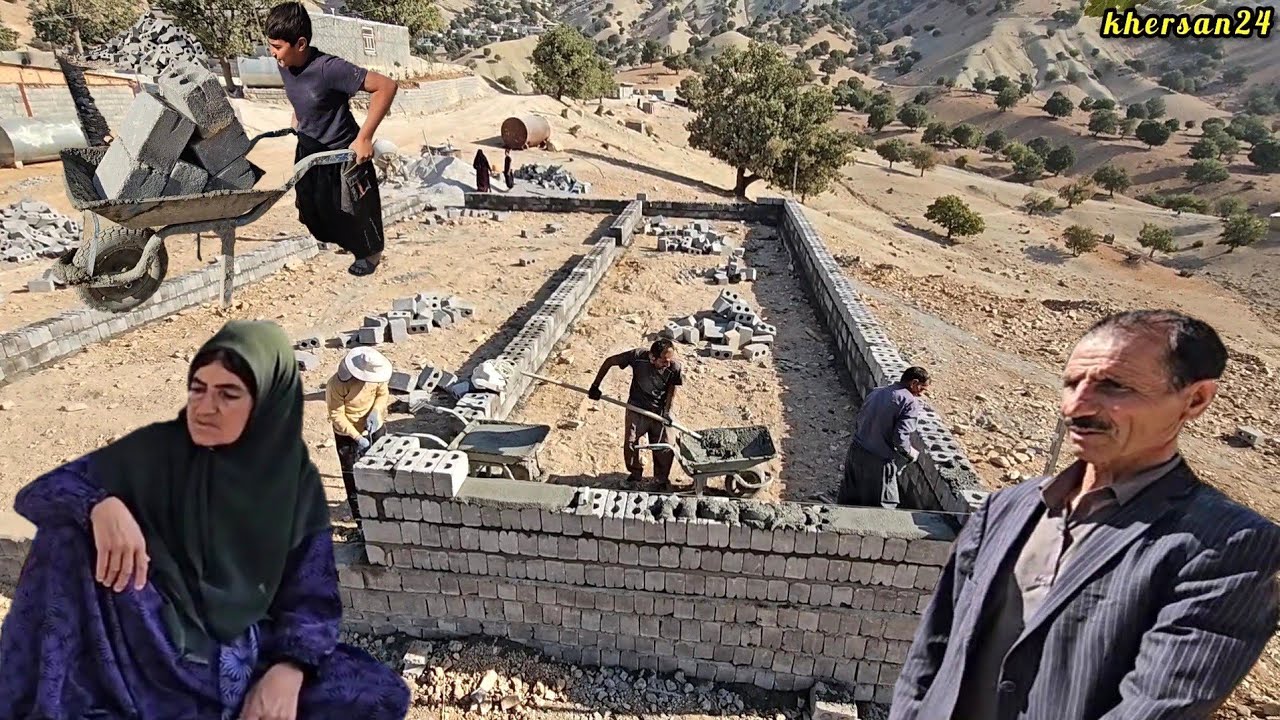Real Nomadic Life of Yusuf in the Mountains | Continuing the Dream House