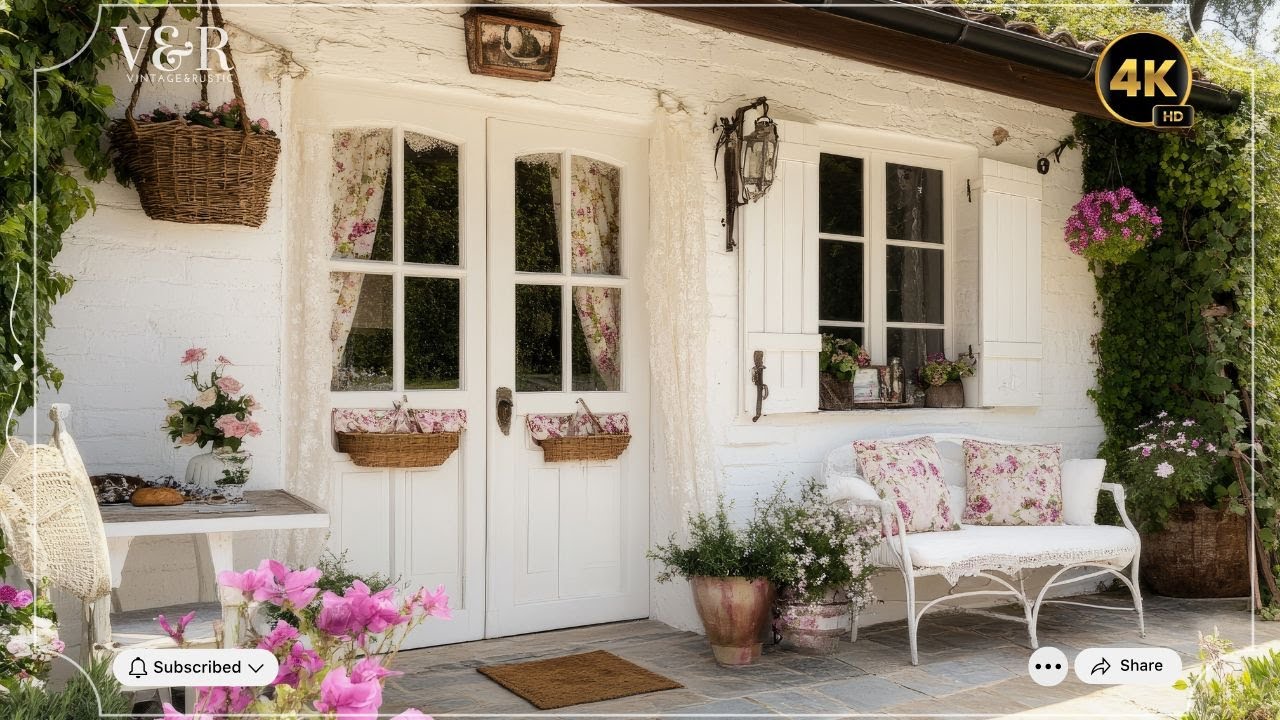 French Country Decor Meets Shabby Chic Elegance: Cozy Rustic Spring Updates for Your Retreat