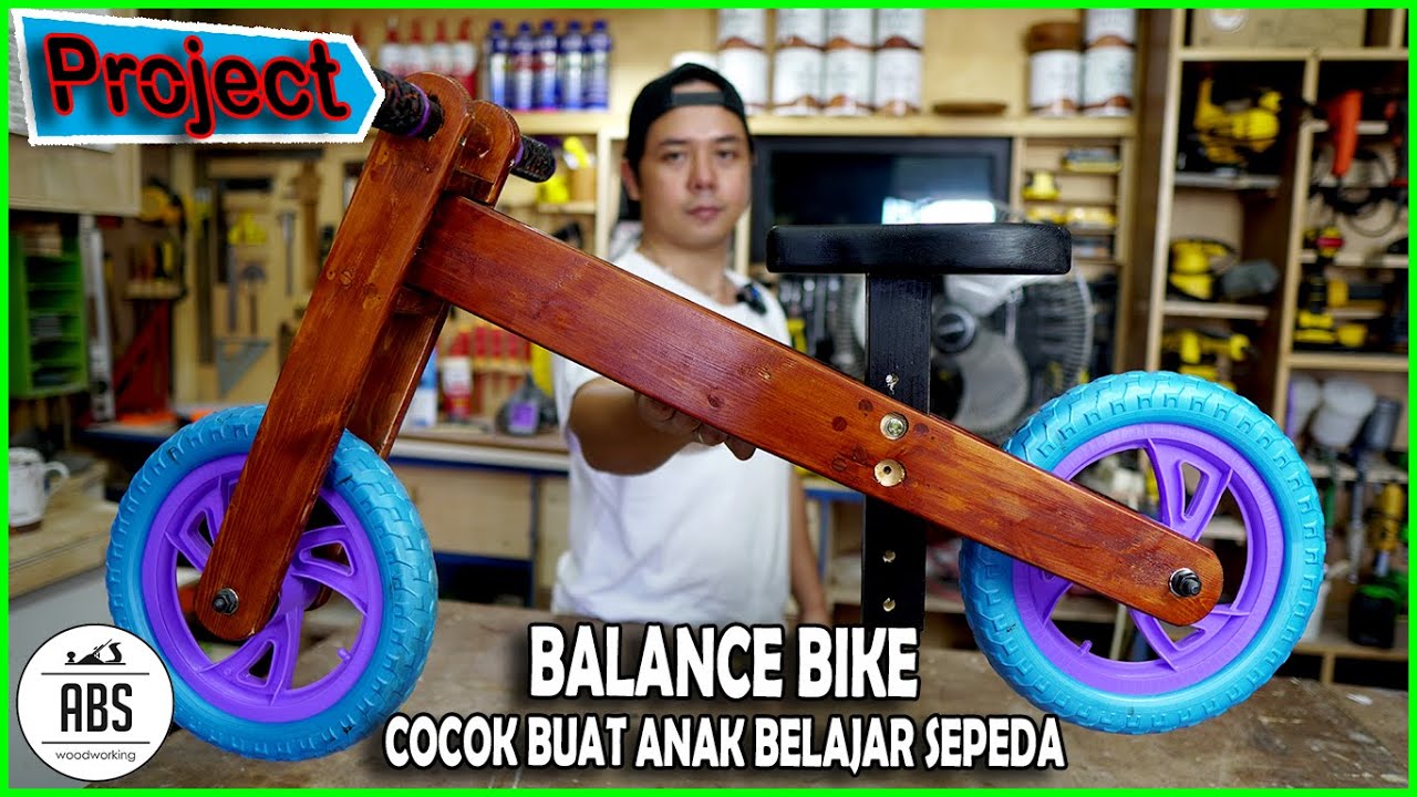 DIY BALANCE BIKE 2 YEARS OLD - MEMBUAT BALANCE BIKE USIA 2 TAHUN
