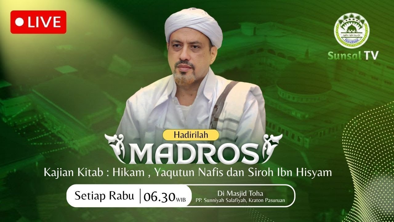 🔴[LIVE] MADROS | DI PP. SUNNIYAH SALAFIYAH KRATON